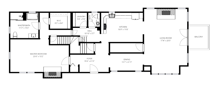 Matterport 3D Virtual Tours - 2D Schemetic Floor Plans